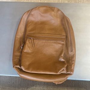 Cole Haan Mens Leather Unstructured Backpack